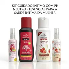 Kit Sabonete Íntimo Bio Instinto Aromas Do Brasil 200ml + Desodorante Íntimo.