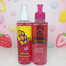 Combo Higiene Beautyloo 1 Sabonete Facial e Corporal + 1 Body Splash Baballo