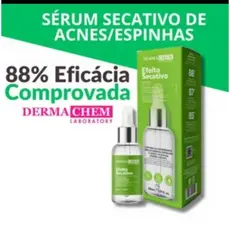 Sérum Facial Efeito Secativo Dermachem - Controle de Acne, Oleosidade e Cravos (30ml)