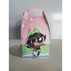 Kit Festa Caixinhas Personalizadas - TEMA Super Poderosas 5 Modelos