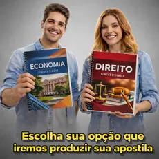 Impressão Apostila de 1 até 500 páginas 75gr A4 Colorida ou PB - SOMENTE FRENTE com Encadernação