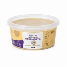Cera Depilatória Hidrossolúvel Chocolate Branco 300g