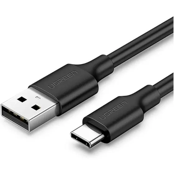 Cabo de Dados Ugreen US287 Usb 2.0 p Usb Tipo C 1.5m Preto