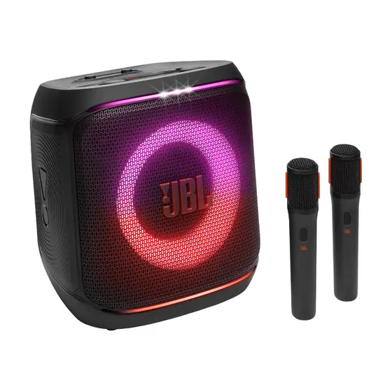 Caixa de Som JBL Partybox Encore 2 com 2 Microfones