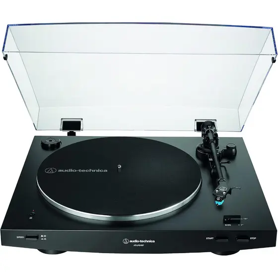 Audio-Technica Toca Discos Bluetooth Automático com acionamento por correia (Belt-Drive) AT-LP3BT-BK