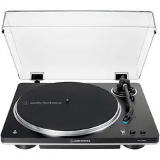 Toca-Discos Vinil Audio-Technica Sem-Fio Automático AT-LP70XBT-BZ, Bivolt 120/240V