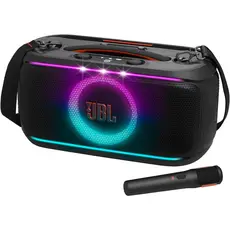 JBL PartyBox On-the-Go 2 - Altifalante portátil Bluetooth para festas com microfone