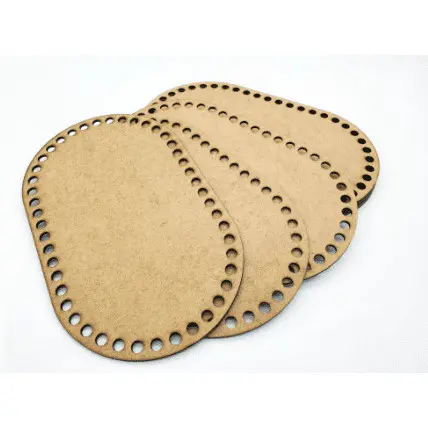 Base em MDF Ovalada para Cestos e Bandejas