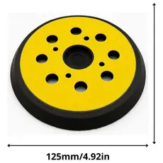 Prato Suporte 5 Pol P/ Lixadeiras Orbital 4 Parafusos 125mm