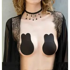 Adesiva Levanta Seio Coelhinho Nude– Super Fixação，Sem Marcas– Ideal para Decotes e Vestidos