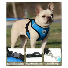 Peitoral Com Guia para Cachorro Caes Gato Coelho Regulavel Super Confortavel Coleira Pet Ajustavel