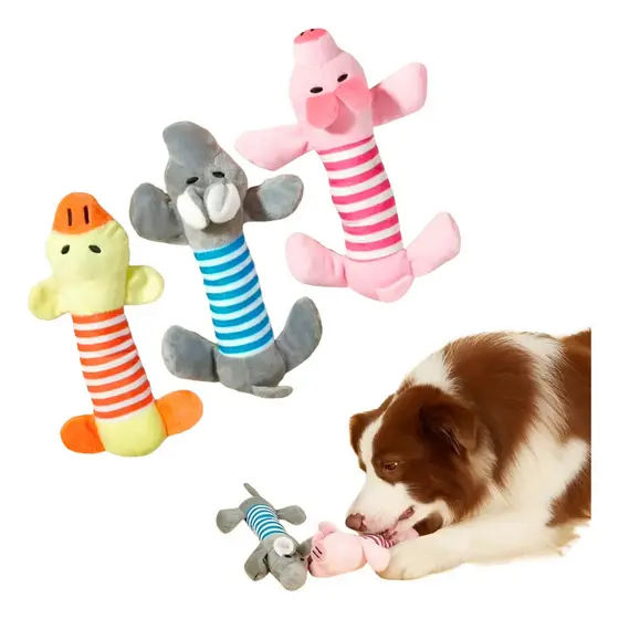 Brinquedo Mordedores Cachorro Com Apito Para Pet Filhote