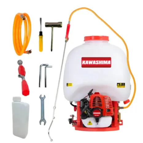 Pulverizador Costal Kawashima PCG2625-A 25,6cc | A Gasolina | Cor Branco