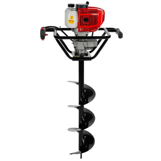 Perfurador de Solo Gasolina 52cc 2 Tempos com Broca 20cm Toyama TEA52X