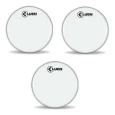 Kit 3 Peles Batedeiras Grossas 8” Leitosa para Bacurinha ou Repique