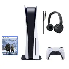 Playstation 5 - Um Controle - 1 ou 2 Controles Jogo Aleatório + Headset brinde  - SEMI NOVO