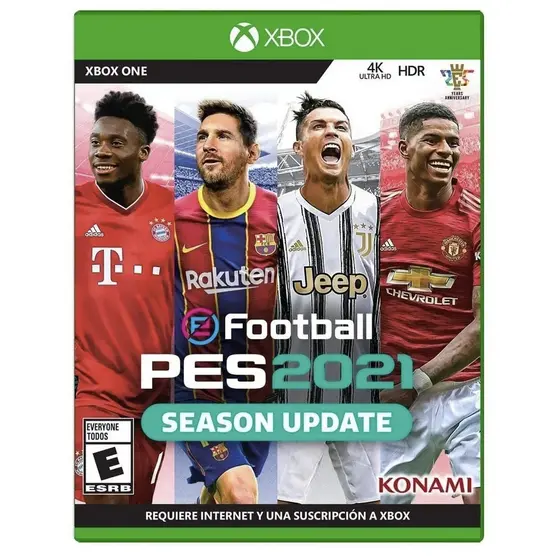 JOGO XBOX ONE - PRO EVOLUTION SOCCER PES 21 FISICO (RECONDICIONADO)