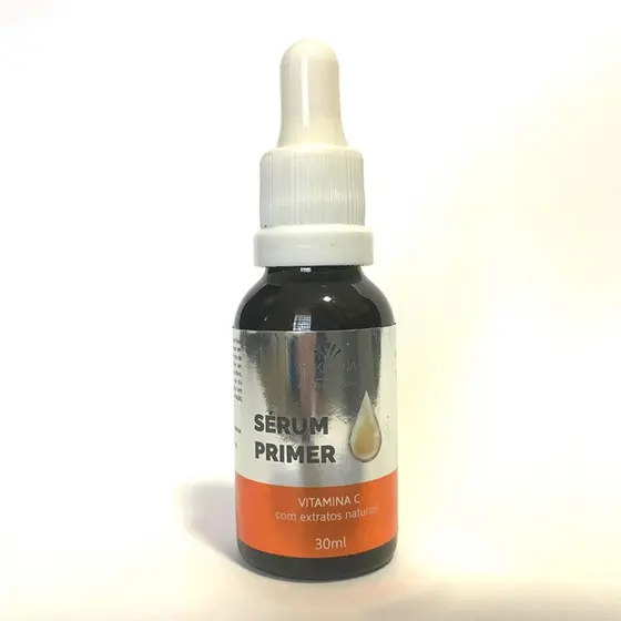 Sérum facial Primer Vitamina C Com extratos naturais. - Alkmena 30ml