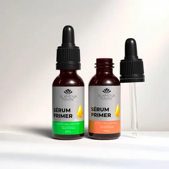 Sérum facial Primer com Ácido Hialurônico Alkmena 30ml