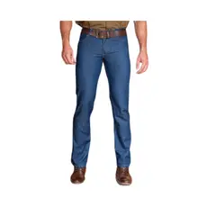 Calça Jeans Tradicional Algodão Trabalho Serviço Básica Ref: 918