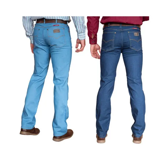 Kit 2 Calças Jeans Country Masculina Estilo Rodeio Ref: 109