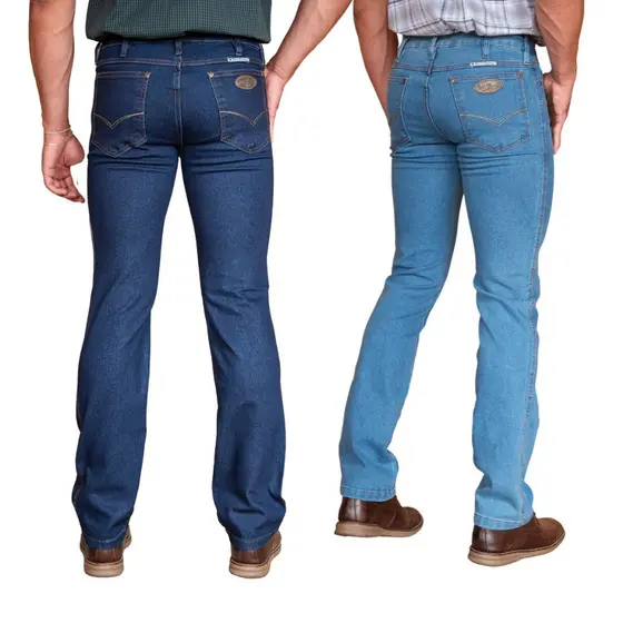 Kit 2 Calças Jeans Masculinas Estilo Country Ref: 334