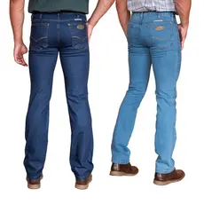 Kit 2 Calças Jeans Masculinas Estilo Country Ref: 334