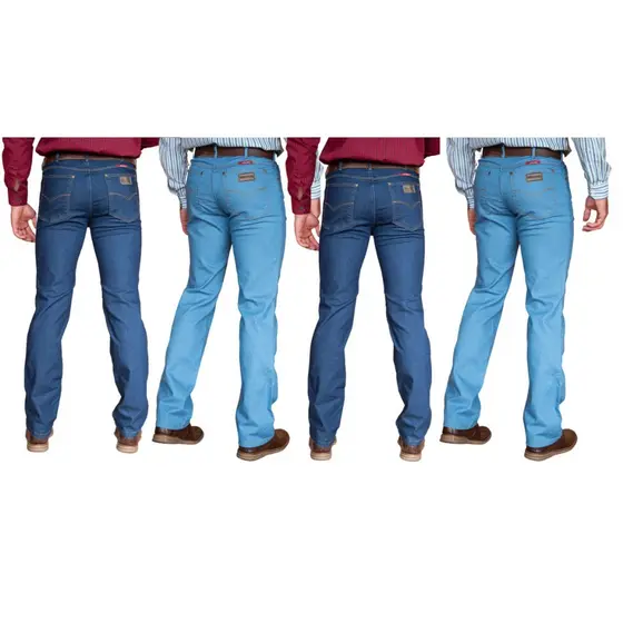 Kit 4 Calças Jeans Masculinas Country Estilo Rodeio Ref: 109
