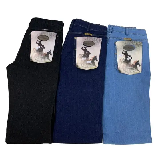 Kit 3 Calças Jeans Masculinas Estilo Country Ref: 334