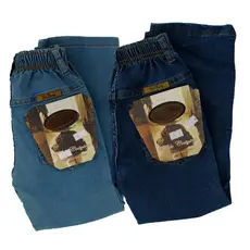 Kit 2 Calças Jeans Country Infantil Marca Estilo Country/Cavaleiros Ref: 1014/008