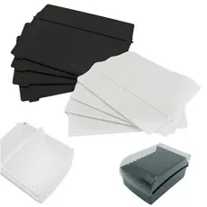 Divisoria Separador de fichas para Fichário Maxcril 4x6 / 5x8 / 6x9 plastico organizadora Waleu