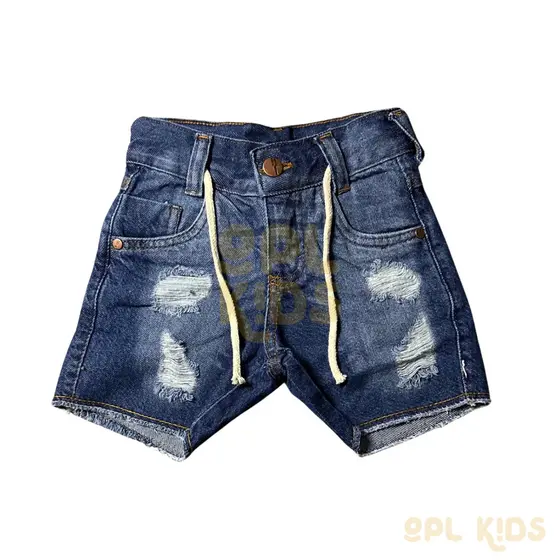 Bermuda Jeans Mauricinho Menino Infantil Juvenil Masculina