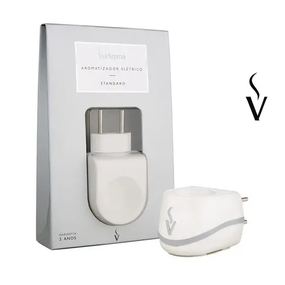 Aromatizador Elétrico Standard Bivolt Via Aroma para Essências