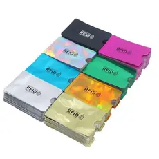 Kit 10 Porta Cartão Anti-furto Capa com Proteção Aproximação Contactless RFID