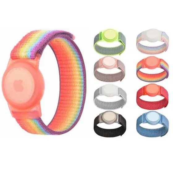 Pulseira Ajustável para Airtag Rastreador infantil, Criança - 17cm