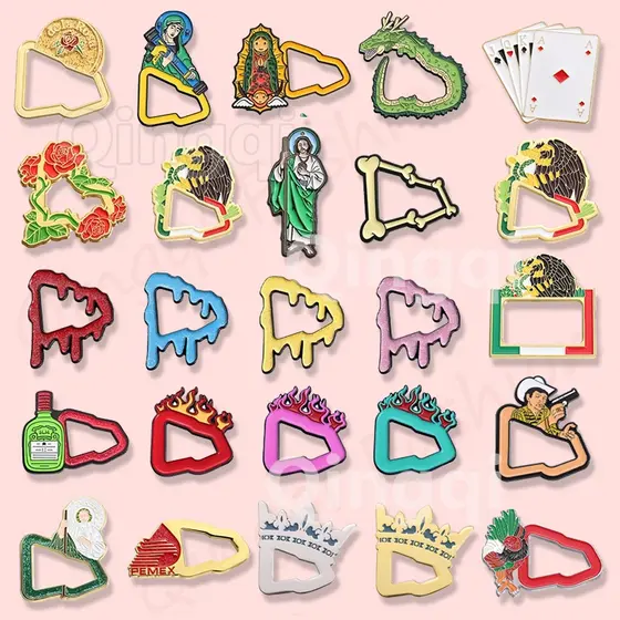 Chapéu Retro Mexicano Alfinetes Criativos E Engraçados Anime Broche De Metal Crachá Golfe Crachás