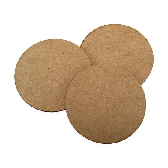 Bolacha Soupast Supla Porta Copo 10x10 Mdf 10 UNIDADES Corte Laser