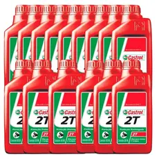 Óleo Lubrificante Mineral 2T 15 Unidades 500ml | Castrol