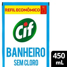 Refil Limpador Cif Sem Cloro com 450ml