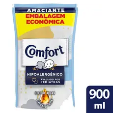 Refil Amaciante Concentrado Comfort Puro Cuidado 900 ml
