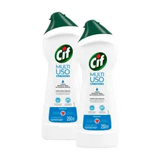 Kit com 2 CIF Cremoso Original 250ml