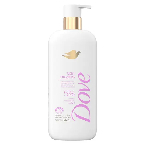Sabonete Líquido Dove Pele Firme Sérum Restaurador e Retinol 547ml