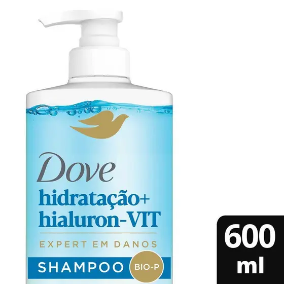 Shampoo Dove Hidratação + Hialuron-VIT 600ml