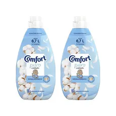 Kit 2 Amaciantes Comfort Concentrado Puro Cuidado Intense 1,5 Litros