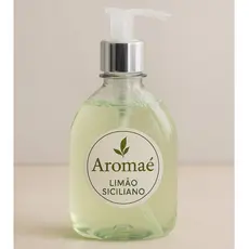 Sabonete Líquido Artesanal Aromae Limão Siciliano Aroma Cítrico Refrescante Para Corpo