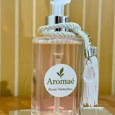 Sabonete líquido de Banho Rosas Vermelhas 250ml Hidratante Aroma Floral Perfumado
