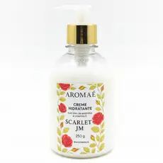 Creme Hidratante Corporal Scarlet JM 250ml Óleo de Amêndoa e Vitamina E