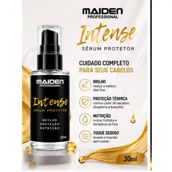 INTENSE SÉRUM CAPILAR PROTETOR RESTAURADOR MAIDEN PROFESSIONAL