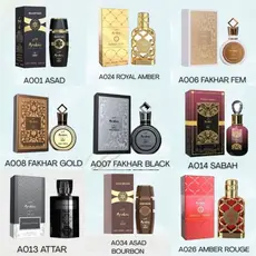 Perfumes Árabes Miniaturas Femininos e Masculinos Arabic Collection 25ml Original