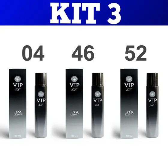 3 Perfume Masculino Touti Vip 04 52 e 46  (Mais Vendidos)